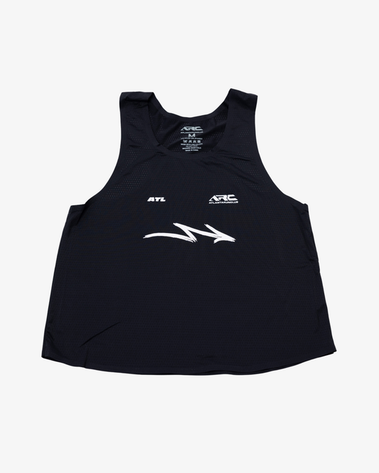 ARC Women's Cropped Singlet (Black)