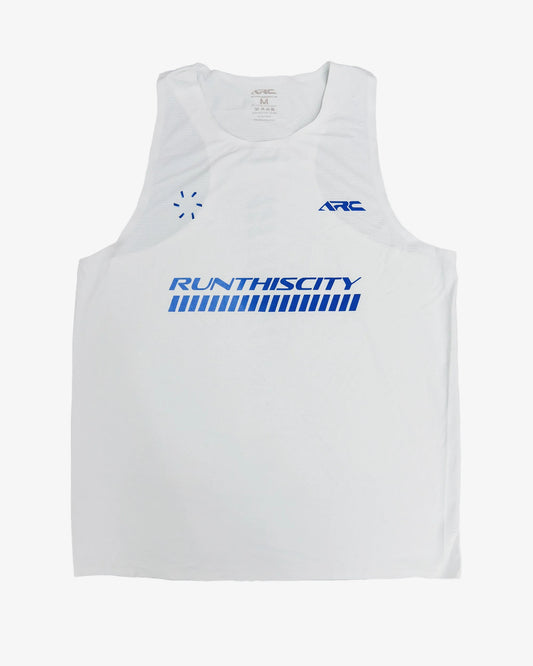 ARC Men's Blue Stripe Singlet